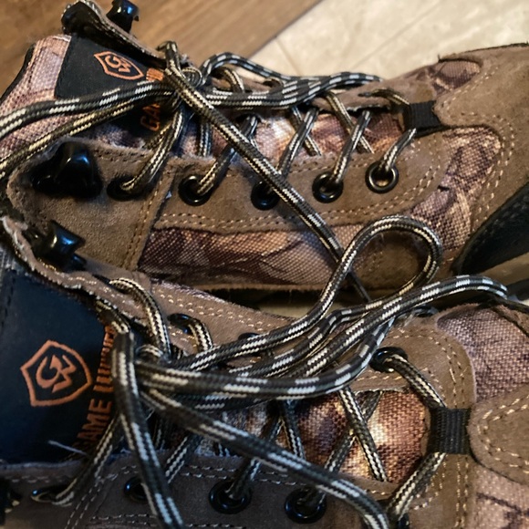 Next To New little boys Camo Boots size 1.5 - Picture 6 of 8